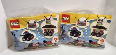 Two LEGO 30499 Classic Robot Vehicle Free Builds 56 pcs Polybags 2018 - Image 1 of 4
