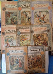 C1 L INTREPIDE Lot de 8 Numeros 206 a  213  1914  Jose MOSELLI - Imagen 1 de 1