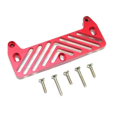 GPM Racing Aluminum Front Bumper Mount Red for Tamiya Lunch Box - Image 1 of 4