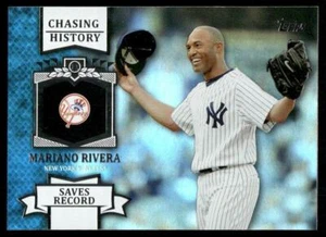 Mariano Rivera 2013 Topps Chasing History Silver Foil #CH-9 New York Yankees - Bild 1 von 2