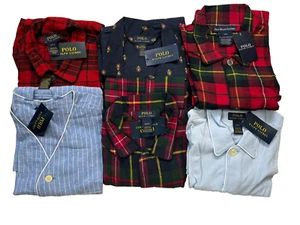 POLO RALPH LAUREN HOMBRE ROPA DE DORMIR PIJAMA TOP 100% ALGODÓN - Imagen 1 de 20