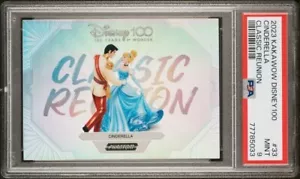 PSA 9 MINT CINDERELLA 2023 DISNEY PD-CR-33 GRADED PRINCESS CLASSIC REUNION TPHLC - Picture 1 of 2