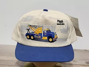 Mack Hauling Snapback Hat Cap Embroidered Trucks Wrecker - Picture 1 of 5