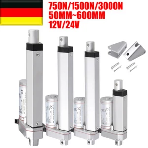 Linearmotor Verstellantrieb Linear Actuator Antrieb Elektrisch Toröffner 12V 24V - Bild 1 von 60