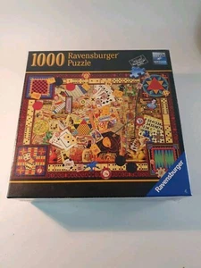 RAVENSBURGER 2021 Vintage Games Puzzle 1000 Piece Softclick No.80370 Sealed - Picture 1 of 6