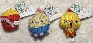 Lot of 3 Ami Amis 4" Plush FRANCOIS French Fries, CUPPY Cupcake, VINNIE Chicken - Bild 1 von 6
