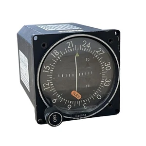 COLLINS IND-350 INDICATOR P/N 622-2082-003 NAV INDICATOR DAMAGED - Picture 1 of 4