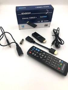 Edision Nano T265+ DVB-T2/C Receiver, HDMI, Full HD, USB, PVR, WiFi Support - Bild 1 von 4