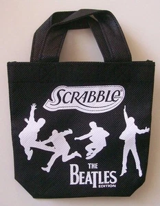 Beatles Scrabble Tile Bag - Black Pouch from Beatles Edition Scrabble Game - Picture 1 of 1
