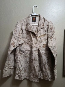 U.S.M.C DESERT MARPAT DIGITAL-CAMO JACKET Sz MEDIUM REG AMERICAN APPAREL #1 - Picture 1 of 6