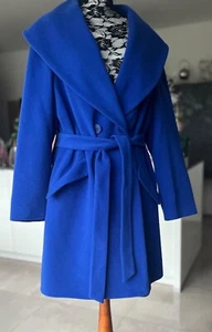 ¡NUEVO! Abrigo HEINE Reg €179,- Abrigo de lana 80% lana Abrigo largo Blazer Witt XL XXL - Imagen 1 de 7