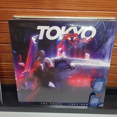 Tokyo Rose - The Chase: Last Run 2X LP Synthwave Clear Vinyl Record New, Sealed - Image 1 of 4