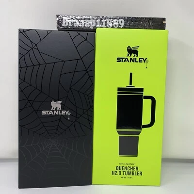 Stanley HALLOWEEN WEB GLOW H2.0 40oz Tumbler Limited Edition IN HAND! New - Image 1 of 4