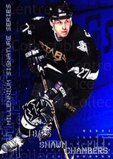 1999-00 BAP Millennium All-Star Game Sapphire #83 Shawn Chambers