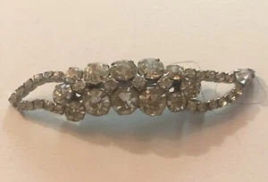 Vintage Crystal Hair Pin - Picture 1 of 2