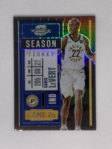 2020-21 PANINI CONTENDERS OPTIC CARIS LEVERT INDIANA PACERS BALCK PANDORA SSP