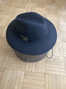 gucci hut filz schwarz hut wolle s - Bild 1 von 7