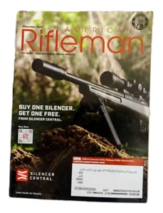 American Rifleman Magazine December 2023 Silencer Central NRA Pages Never Turned - Imagen 1 de 1