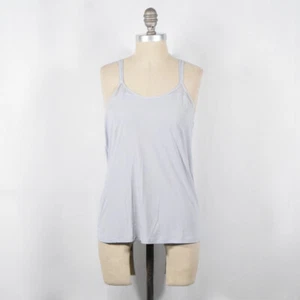 Lululemon Tank S Pastel Purple Draped Mesh Racerback Knit Activewear Shirt - Picture 1 of 4