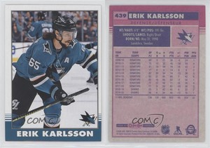 2020-21 O-Pee-Chee Retro Erik Karlsson #439