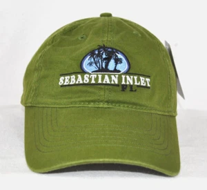 *SEBASTIAN INLET FLORIDA* Sun Sand Surf Beachcombing Ball cap hat *OURAY 51001* - Picture 1 of 3