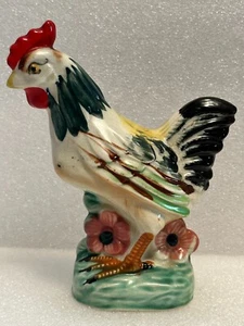 Vintage 6" Hen/Chicken Figurine Japan Hand Painted Ceramic  - Picture 1 of 7