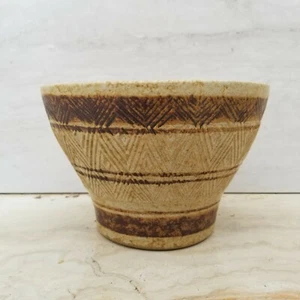 Vintage Pottery Craft Compton California Handarbeit Steinzeug einheimisches Muster - Bild 1 von 9