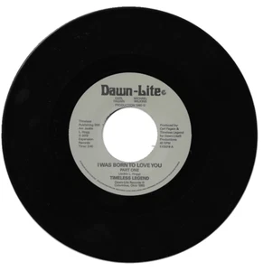 Timeless Legend I Was Born To Love You Parts 1 & 2 Northern/Modern Soul Listen - Picture 1 of 2