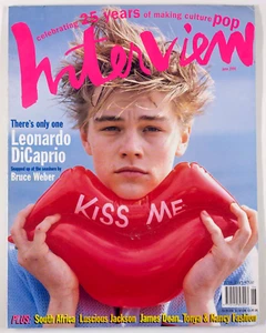 LEONARDO DICAPRIO Bruce Weber LUSCIOUS JACKSON Tatjana Patitz INTERVIEW MAGAZINE - Picture 1 of 15