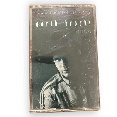 Vintage Garth Brooks No Fences 1990 Contemporary Country Music Cassette Tape - Image 1 of 3