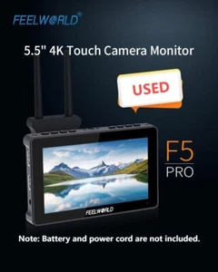 FEELWORLD F5 PRO 5.5" FHD HDMI Touch Screen On-camera Monitor - Picture 1 of 16