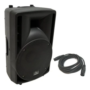 Harmony Audio HA-C10A Pro DJ 10" Powered 400W Active PA Speaker & 15FT XLR Cable - Picture 1 of 5