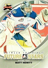 2011-12 ITG Between the Pipes #18 MATT HEWITT (Regina Pats) ROOKIE Card #47 NM