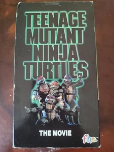 Vintage 1990 Original VHS Teenage Mutant Ninja Turtles - The Movie - Picture 1 of 3