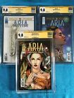 Aria #1 regular variant preview - Image - CGC SS 9.8 - Signed by Jay Anacleto