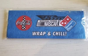 NEW Official Pizza Of NASCAR Domino's Coca-Cola Wrap & Chill Soda/Beer Koozie - Picture 1 of 5