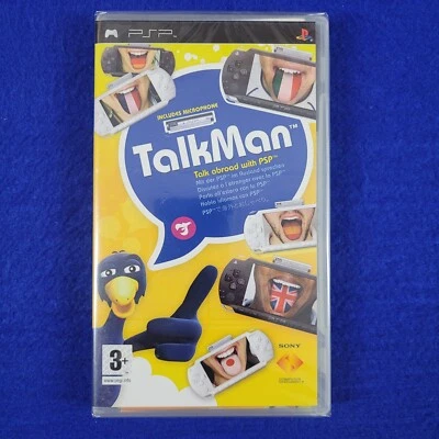 psp TALKMAN + MIC Microphone NEW & Sealed Talk Abroad REGION FREE PAL EXCLUSIVE - Image 1 of 4