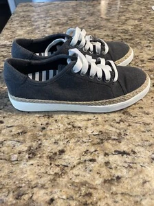 Vionic Rae Slipper Low-Top blau Canvas Seil Schuhe Turnschuhe gebraucht, in einwandfreiem Zustand Damengröße 5 $ 80 - Bild 1 von 3