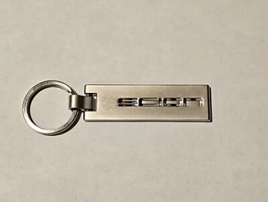 NEW Scion OEM Rectangular Silver Metal Keychain - Picture 1 of 2
