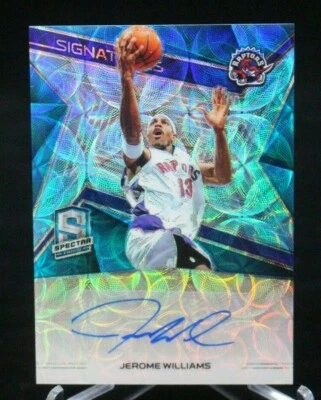 Spectra Neon Signatures 2018-19 #SG-JWL Jerome Williams Raptors automático/60 Foto 1 de 2
