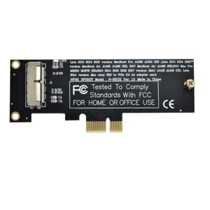 NFHK PCI Express PCI-E 1X a 12+16 pines 2013-2017 Mac Pro Air SSD conversión SATA - Imagen 1 de 11
