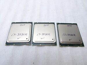 LOT OF 3 Intel Core i7-3930K Processor | LGA2011