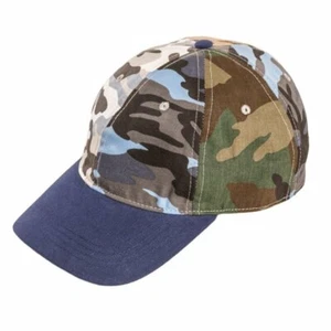 CAMO CAMOUFLAGE COTTON BASEBALL CAP ARMY MENS WOMENS LADIES - Picture 1 of 1