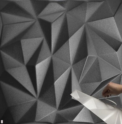 3D Wandpaneele Selbstklebend Deckenpaneele Platten Paneele Polystyrol (2qm-8St.) - Bild 1 von 4