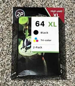 NUOVO SIGILLATO! Cartucce di inchiostro 64XL: nero e tricolore per stampanti ENVY - Foto 1 di 2