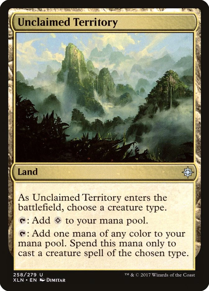 MTG Unclaimed Territory  - Ixalan #258 - Image 1 of 1
