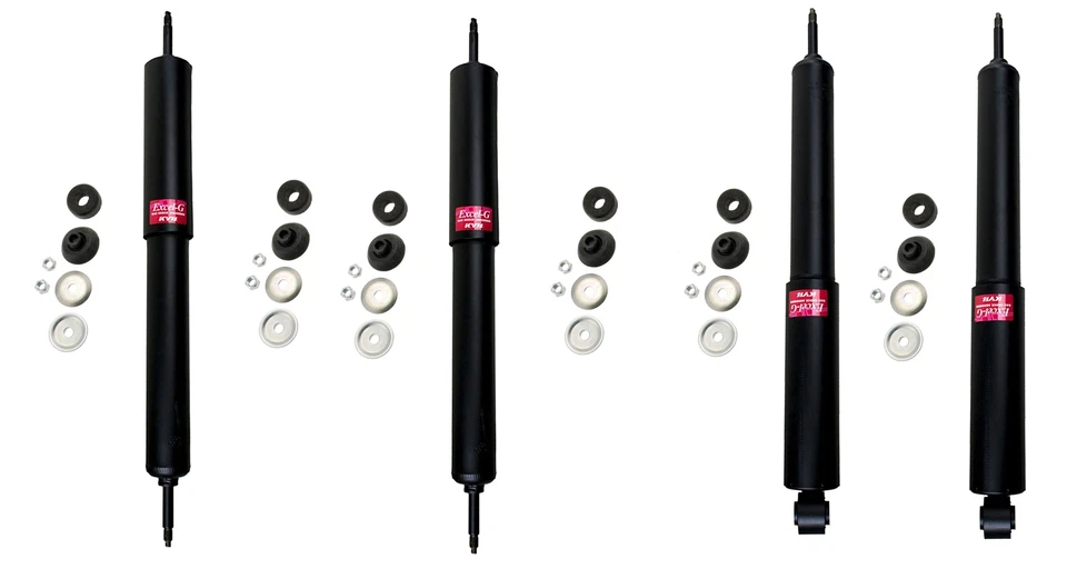 Front and Rear KYB Excel-G Shock Absorbers Kit for Land Rover Discovery 1994-99 - Image 1 of 1