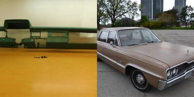 DASH SHELL 1965-1966 PLYMOUTH / CANADIAN DODGE C-BODY 66DP3-1J7 - Image 1 of 4