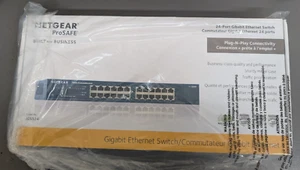 Commutateur Ethernet Gigabit 24 ports Netgear ProSafe JGS524 v2 - Photo 1/8