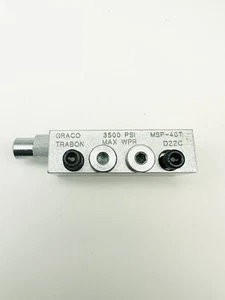GRACO MSP-40T Modular Divider Valve 3500 PSI With Left Cycle Pin - Picture 1 of 6